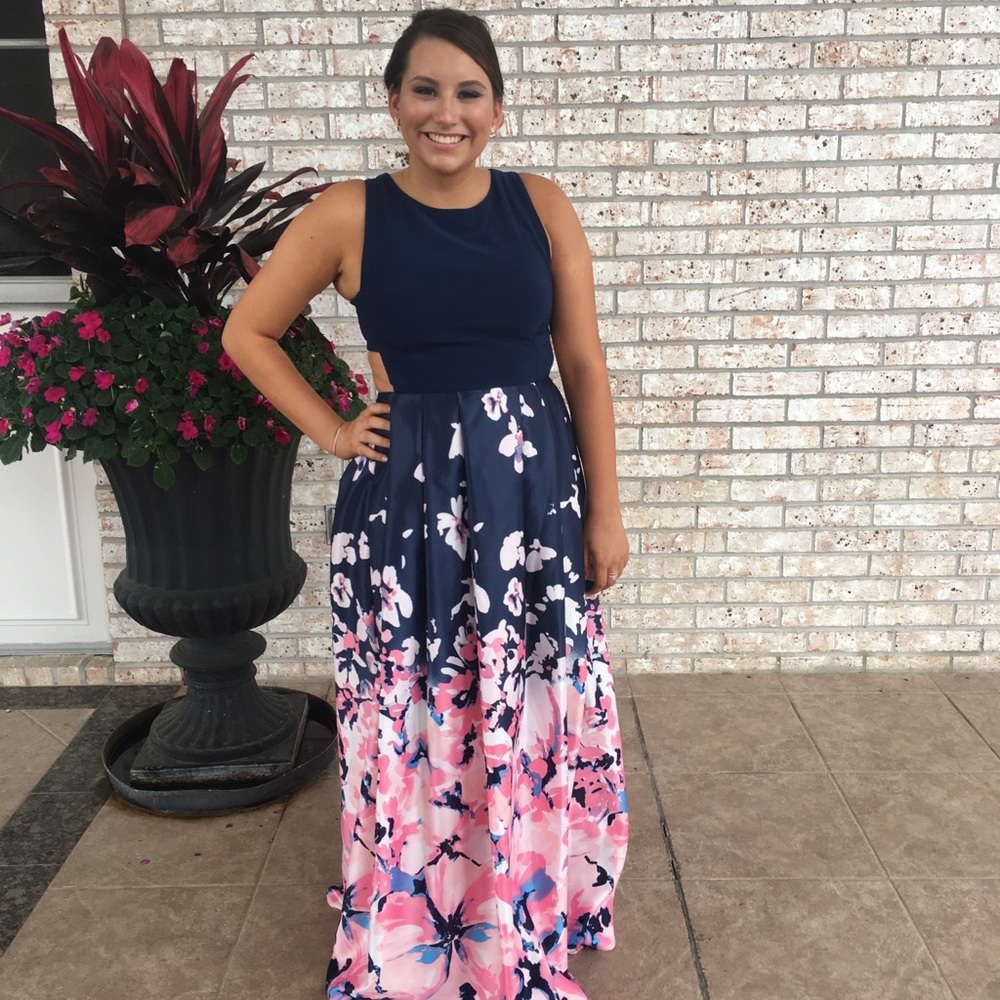 Navy dress